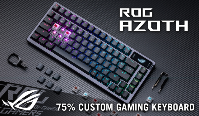 Asus ROG Azoth X Klavye İncelemesi: Oyun İçin Yeterli
