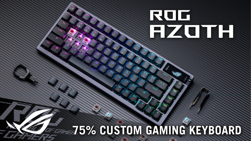 Asus ROG Azoth X Klavye İncelemesi: Oyun İçin Yeterli