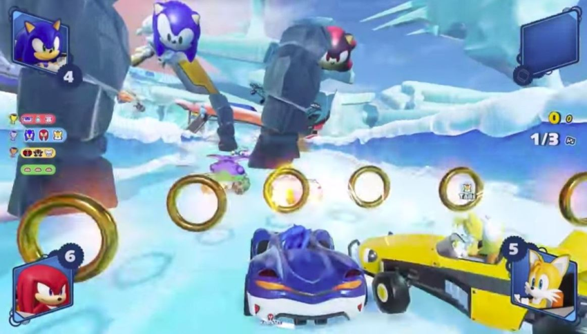 Sonic Yarış: CrossWorlds ile Hızın Keyfini Çıkarın