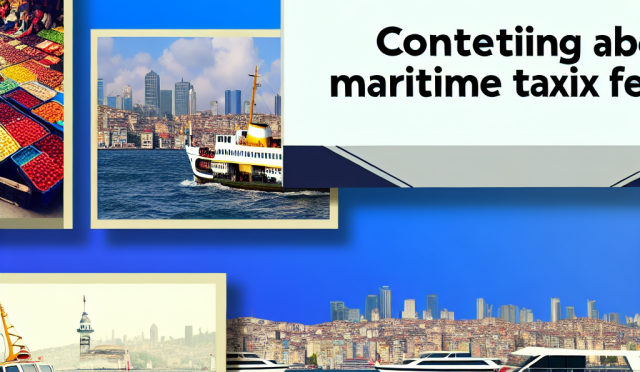 İstanbul Deniz Taksi Ücretleri Artışları ve Düzenlemeler