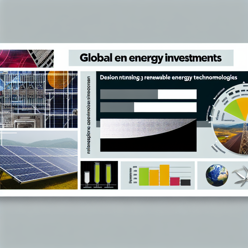 Küresel Enerji Yatırımları 2023 Yılında Rekor Seviyeye Ulaştı