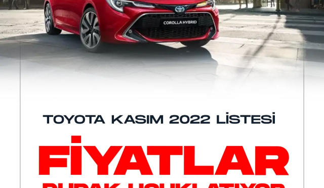 Toyota fiyatları Temmuz’da Yükseliyor: İşte Detaylar
