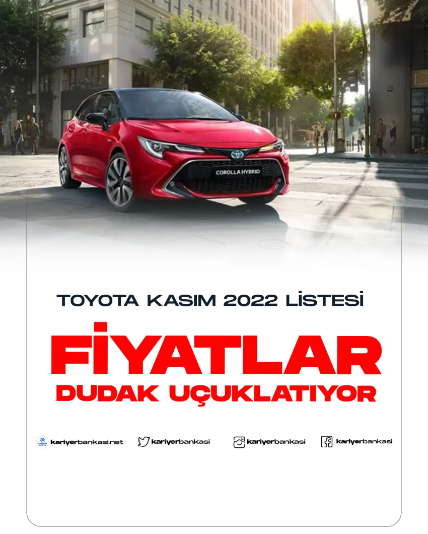 Toyota fiyatları Temmuz’da Yükseliyor: İşte Detaylar