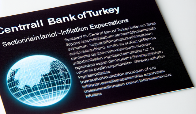 Sektörel Enflasyon Beklentileri Açıklandı: TCMB Raporu