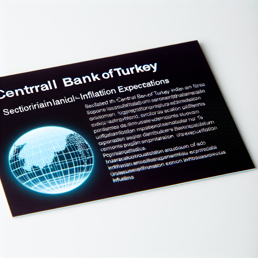 Sektörel Enflasyon Beklentileri Açıklandı: TCMB Raporu
